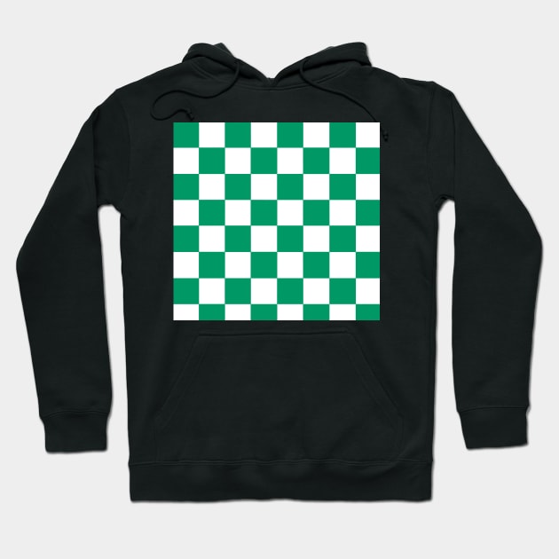 Celtic Green and White Hoodie by Confusion101